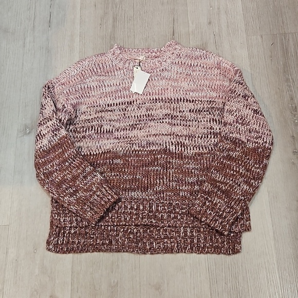 Cupio Sweaters - Cupio Blush Woman's Large Knitted Sweatshirt New With Tags